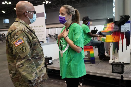As the national vaccine deadline draws near, National Guard members risk dismissal.